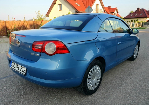 Volkswagen Eos cena 22900 przebieg: 187000, rok produkcji 2007 z Nidzica małe 631